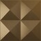 Ekena Millwork 11 7/8in. W x 11 7/8in. H Tirana EnduraWall Decorative 3D Wall Panel Covers 0.98 Sq. Ft. WP12X12TICCB - alternate 1